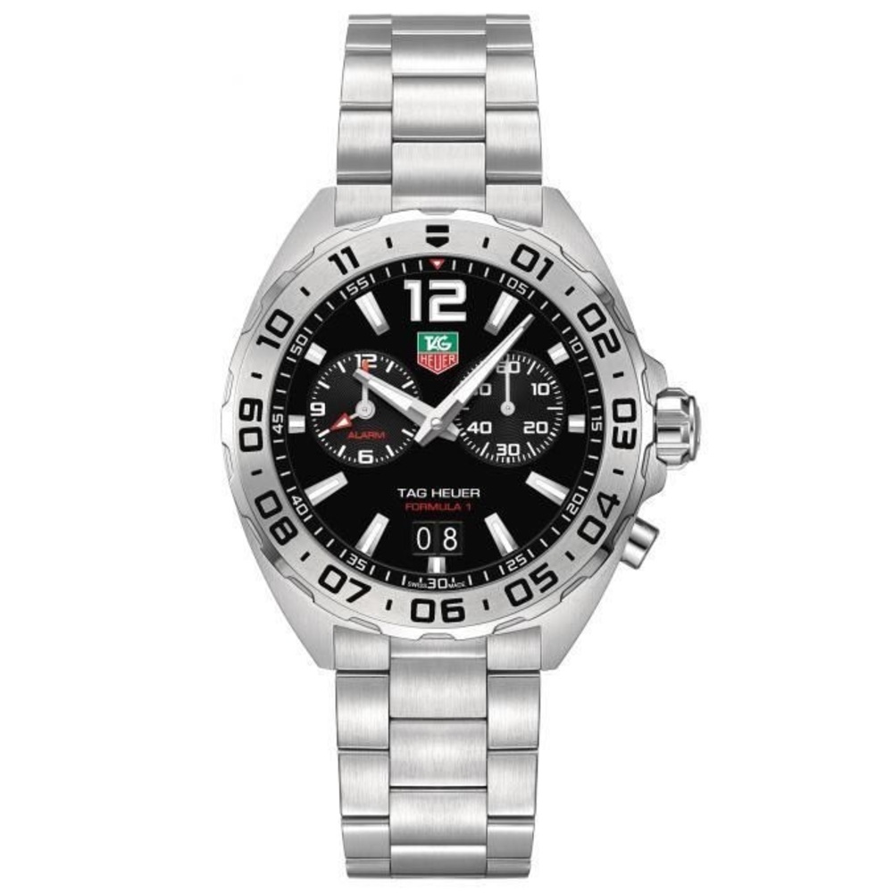 Tag Heuer Formula 1 Quartz Chronograph Black and Silver Men's Watch